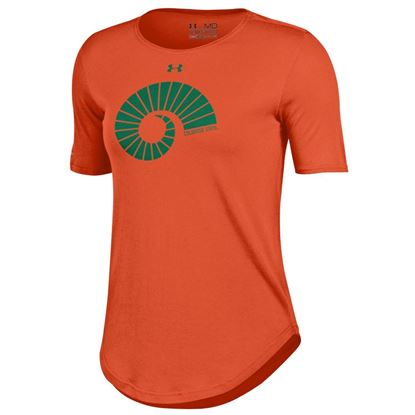 Picture of Orange Colorado State University Ram Horn Under Armour Tee