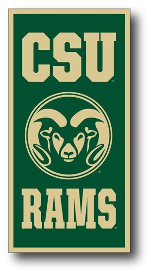 Colorado State University CSU Rams Banner