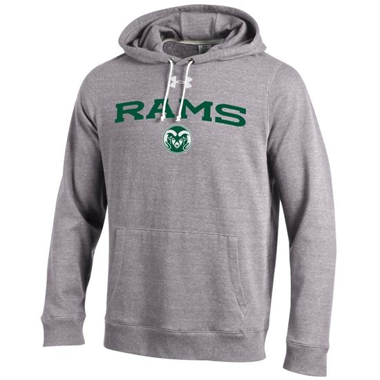 Grey Colorado State Rams Under Armour Hoodie