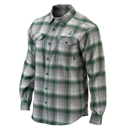 Columbia® Green Colorado State University Flannel