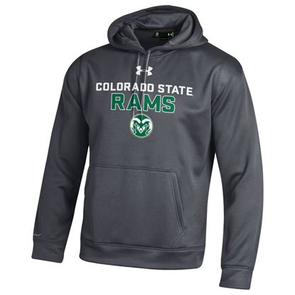 Grey Colorado State Rams Under Armour Hoodie