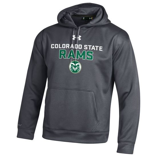 Grey Colorado State Rams Under Armour Hoodie