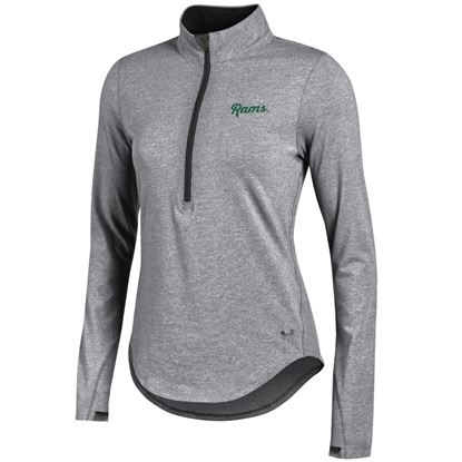 Grey Colorado State Rams 1/4 Zip by Under Armour