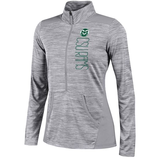 Grey Women's Colorado State Champion Infinity Deep Zip