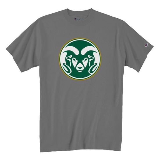 Champion® Large Ramhead Colorado State Granite Tee