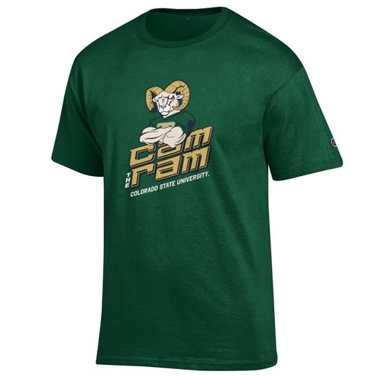 Green Cam Colorado State University Champion Tee