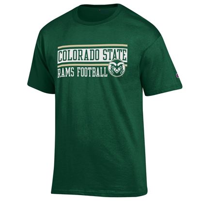 Green Colorado State Rams Football Champion Tee