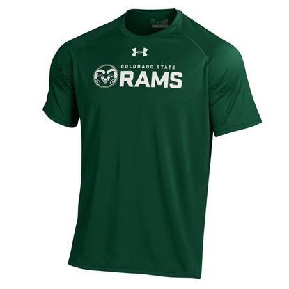 Green Tech Colorado State University Rams Under Armour Tee