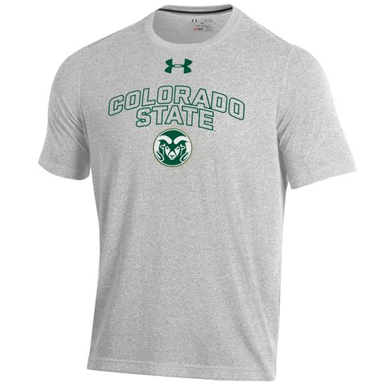 Grey Colorado State Under Armour Tee