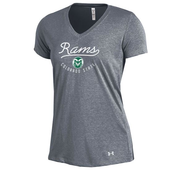 Grey Rams Colorado State Under Armour Tee