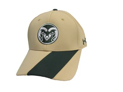 Gold Sideline Stripe Fit Colorado State Rams - Medium/Large