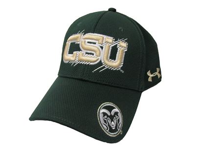 Green Colorado State CSU Under Armour Hat - S/M