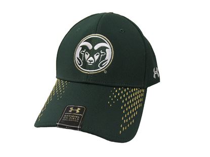 Green Colorado State Under Armour Hat - M/L