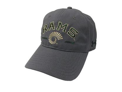 Grey Colorado State Rams Under Armour Free Fit Hat