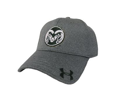 Grey Colorado State Under Armour Classic Fit Hat - LARGE/XL