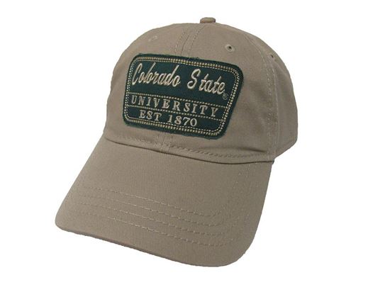 Khaki Colorado State University Ouray Small Fit Hat