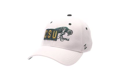 White 1966 Colorado State Rams Zephyr Hat - XLARGE