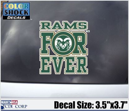 Colorado State University Rams Forever Decal