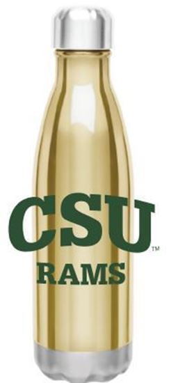 Gold Colorado State CSU Rams 17 oz Force Bottle