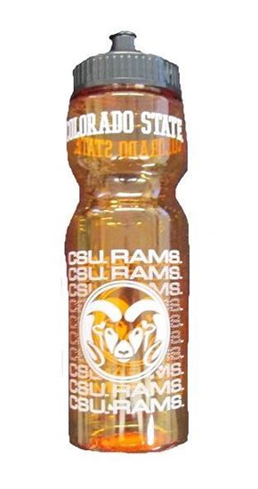 Orange Colorado State University Sport Water Bottle