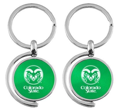 Spinner Colorado State University Key Tag
